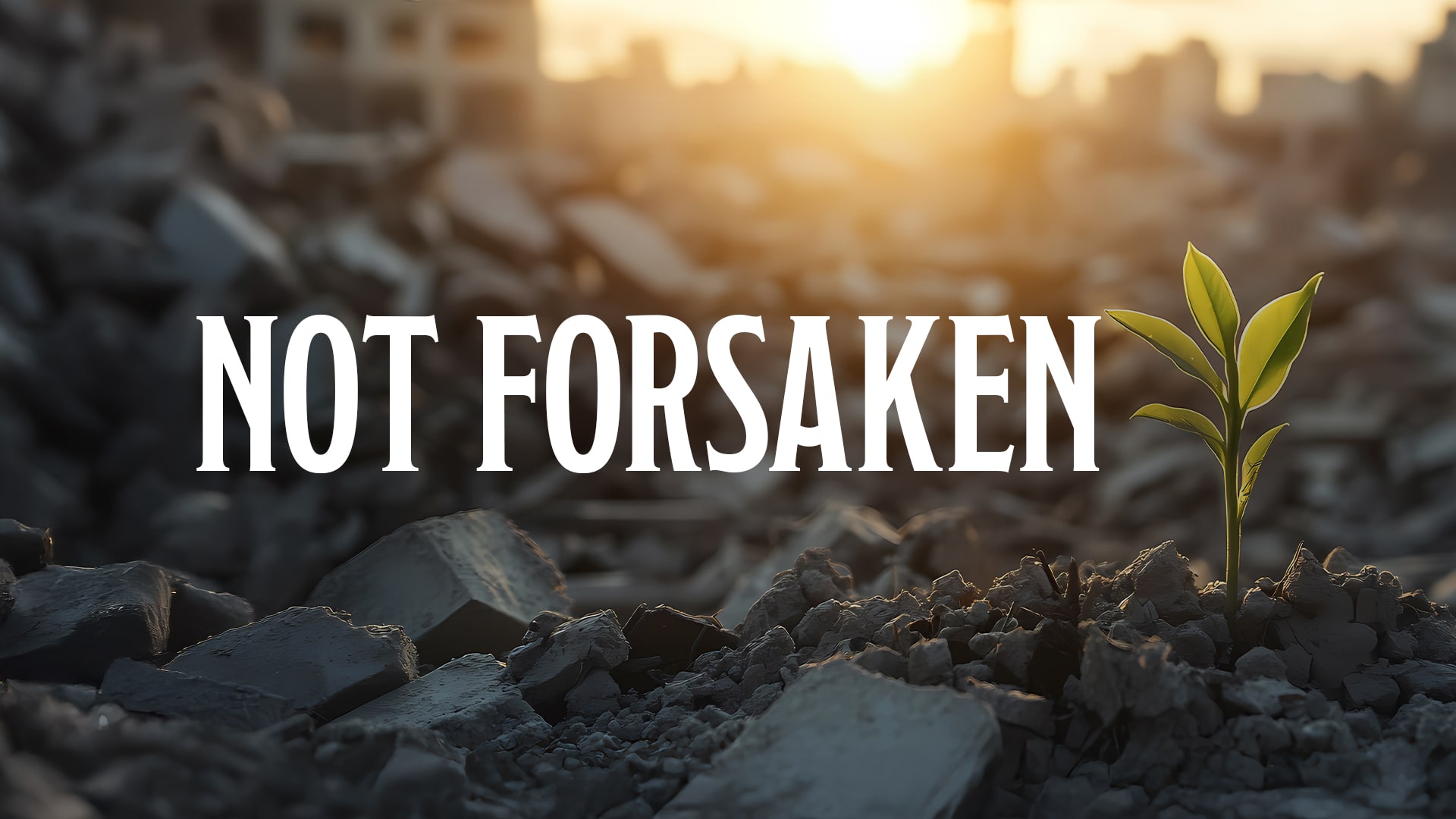 sermon series not forsaken